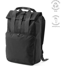 Warsaw Backpack 20L rPET. Roll top and buckle closure