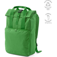 Warsaw Backpack 20L rPET. Roll top and buckle closure