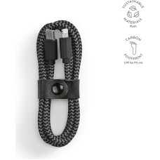 Ramanujan Cable rPET. 1m USB-C to Lightning. Fast Charge