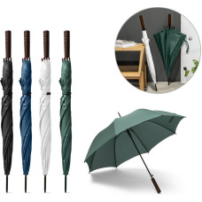 APOLO. Recycled polyester (100% rPET) pongee umbrella with automatic opening / Dark green