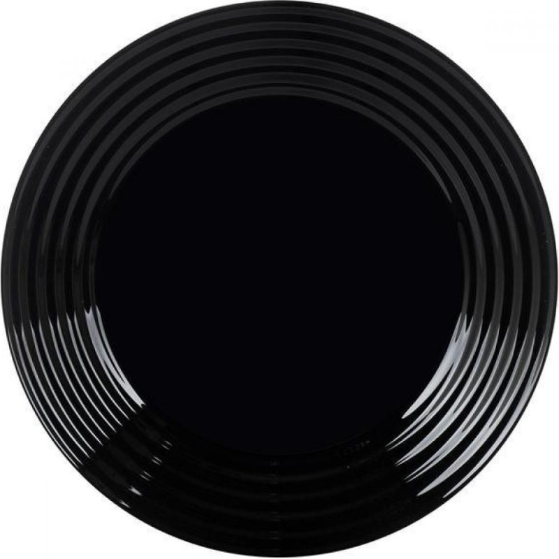 Luminarc HARENA BLACK PUSDIENU ŠĶĪVIS 25CM, Luminarc