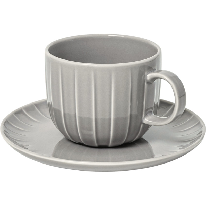 Qualitier ABSOLUTE TASE 220ML, AR APAKŠTASI 15.5CM SUDRABA PELĒKA, Qualitier