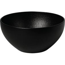 Leela Baralee FINE PLUS BĻODA 18CM, MELNA, PORCELĀNS, Leela Baralee