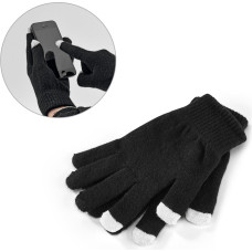 THOM. Gloves with touch tips / Black