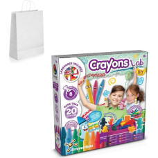 Science4You Crayon Factory Kit III. Educational game supplied with a kraft paper gift bag (100 g/m²)