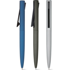 CONVEX. Recycled aluminium (100% rAL) and recycled ABS (100% rABS) ball pen with clip