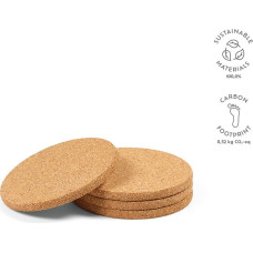 Modigliani Coasters Cork. Set of 4