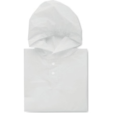 PEVA kid rain coat with hood