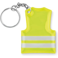 Key ring with reflecting vest
