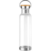 Tritan 800ml bottle bamboo top