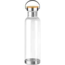 Tritan 800ml bottle bamboo top