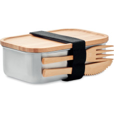 Stainless steel lunchbox 600ml