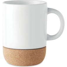 Sublimation mug with cork base