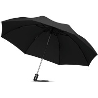 Foldable reversible umbrella