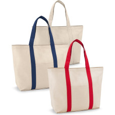 VILLE. 100% cotton canvas bag with front and inside pocket (280 g/m²)