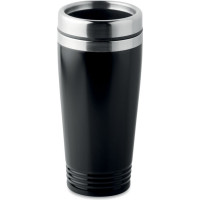 Double wall travel cup