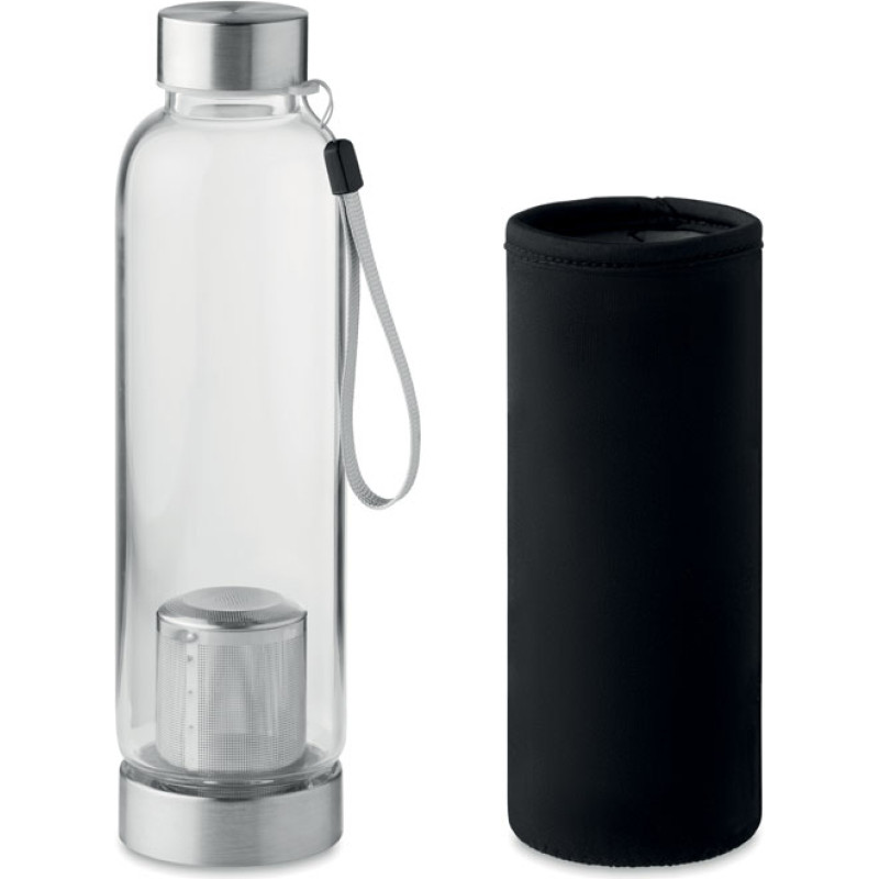 Single wall glass bottle 500ml