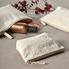 Cairo S. Toiletry Bag 1.1L 320 gsm rCotton with zipper