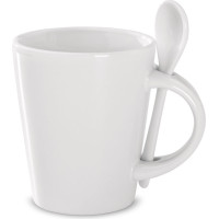 Sublimation mug with spoon