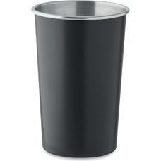 Recycled stainless steel cup