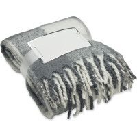 Chequered mohair blanket