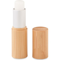 Lip balm in bamboo tube box