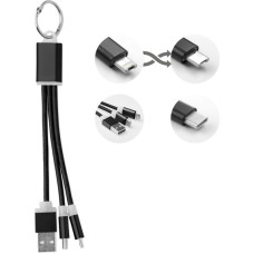 key ring with USB type C cable