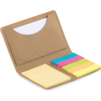 Card holder with memo set