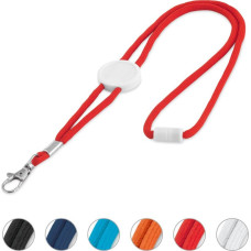WEAVE. Adjustable polyester lanyard