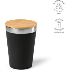 Don Travel Cup rSS and Bamboo lid 400ml. Double wall