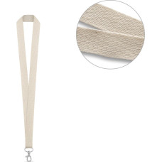 HEATHROW. 100% cotton lanyard