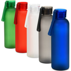RIO rPET. Recycled PET (100% rPET) bottle with matt finish 600 mL / Transparent
