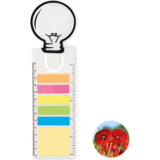 Seed paper bookmark w/memo pad